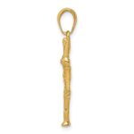 14k Polished 3-D Toy Soldier Pendant - Image 2