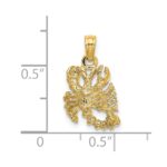 14k 3-D Scorpio Zodiac Charm - Image 3
