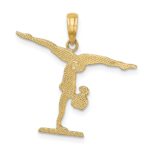 14k Gymnastics Floor Charm - Image 3