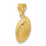 14k Football Pendant - Image 5