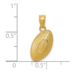 14k Football Pendant - Image 4