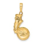 14k Soccer Ball and Shoe Pendant - Image 3