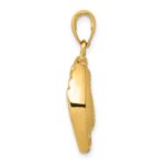 14K Baseball Glove And Ball Pendant - Image 2