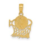 14k Basketball in Net Pendant - Image 3