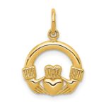 14k Claddagh Charm