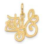 14k SISTER Charm - Image 3