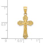 14k Small Crucifix Charm - Image 3