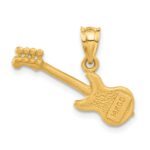 14k 3-D Electric Guitar Charm - Image 3