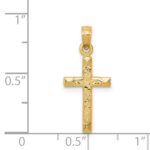 14K Cross Pendant - Image 4