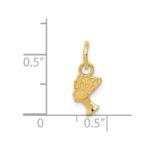 14k Nefertiti Charm - Image 4