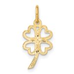 14k 4 Leaf Clover Charm - Image 3