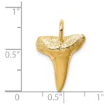 14K Shark Tooth Pendant - Image 3
