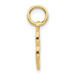 14KY Script Letter L Initial Charm - Image 2