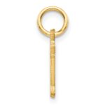 14k Letter N Initial Charm - Image 2