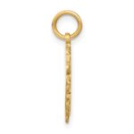 14k Heart Letter I Charm - Image 2