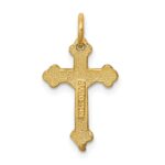 14k INRI Diamond-cut Crucifix Charm - Image 4