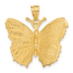 14k Large Butterfly Pendant - Image 3