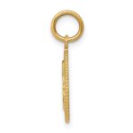 14k 21 in Circle Pendant - Image 2