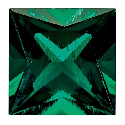 Created Emerald 7mm Princess