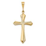 14k Passion Cross Pendant