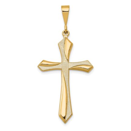 14k Passion Cross Pendant