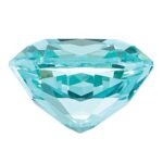 Lab Created Paraiba 8mm Antique Cushion - Image 2