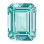 Lab Created Paraiba 6x4mm Emerald Cut