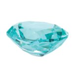 Lab Created Paraiba 9x7mm Oval - Image 4