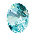 Lab Created Paraiba 8mm Round - Image 5