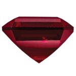 Created Ruby 5x3mm Emerald Cut - Image 2