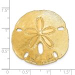 14K Fits Up To 8mm and 10mm Large Sand Dollar Omega Slide - Image 3