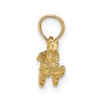 14k 3-D Miniature Train Charm - Image 2
