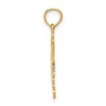 14k Polished R.N. Registered Nurse Pendant - Image 2