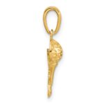 14k Solid Polished Golfing Charm - Image 2
