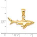 14K Shark Pendant - Image 3