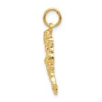 14k Football Player Charm - Image 2