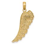 14K Angel Wing Pendant - Image 3