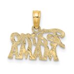 14K TE AMO MAMA Charm - Image 3