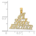 14k #1 GODFATHER Charm - Image 4