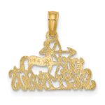 14K 100% SAGITTARIUS Zodiac Charm - Image 4