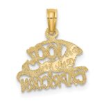 14K 100% CAPRICORN Zodiac Charm - Image 4