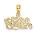14K I HEART HORSES Charm - Image 4