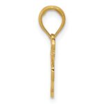 14K Acoustic Guitar Pendant - Image 2