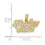14K HOCKEY MOM Charm - Image 3