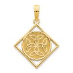 14k Fancy Celtic Knot Pendant