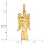 14k Fancy Angel Charm - Image 4