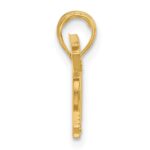 14K Polished Heart and Arrows Charm - Image 2