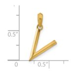 14ky Fancy Letter V - Image 4