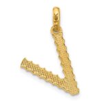 14ky Fancy Twist Letter V - Image 3