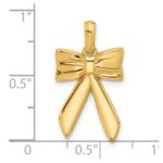 14k Fancy Full Hair Bow - Image 4